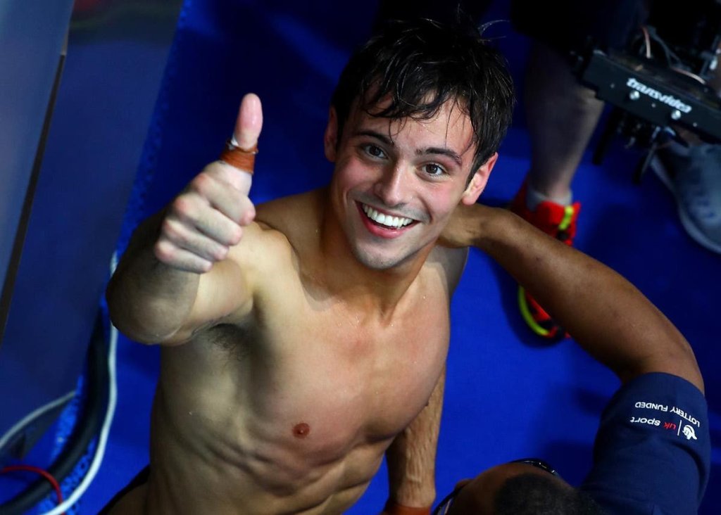 David Hockney Has Drawn A Nude Sketch Of Athlete Tom Daley London