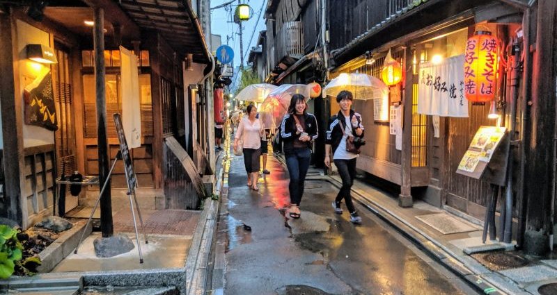 Pontocho, Kyoto, August 2019