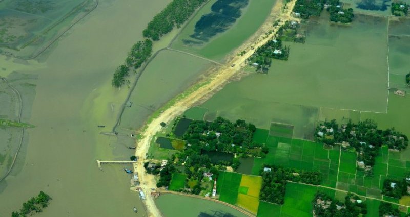 Flood-prone lands in Bangladesh. Image from Flickr by Rezwan. Used with permission.