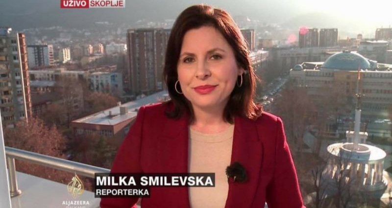 Milka Smilevska, journalist