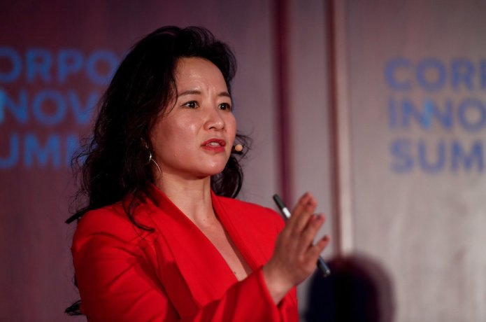 Cheng Lei in Lisbon, Portugal at Web Summit 2019