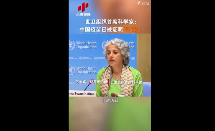 Chinese state-run TV distorts WHO scientist’s remarks in viral video · Global Voices