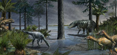 Newly discovered mass extinction event triggered the dawn of the dinosaurs