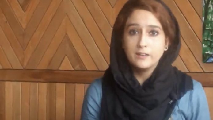 Tabish Aijaz Khan. Screenshot from Youtube Video.