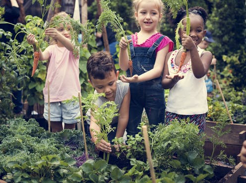 How gardening at school can tackle child obesity