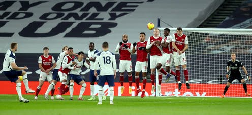 Football: 'The wall' can make it harder to save free kicks – new research