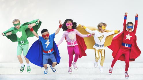 Curious Kids: Could someone become a superhero in real life?