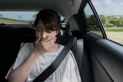 Motion sickness: this might explain why some people feel sick in cars or on trains