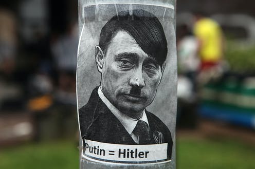 'Putin is Hitler': why we use analogies to talk about the Ukraine war, and how they can lead to peace