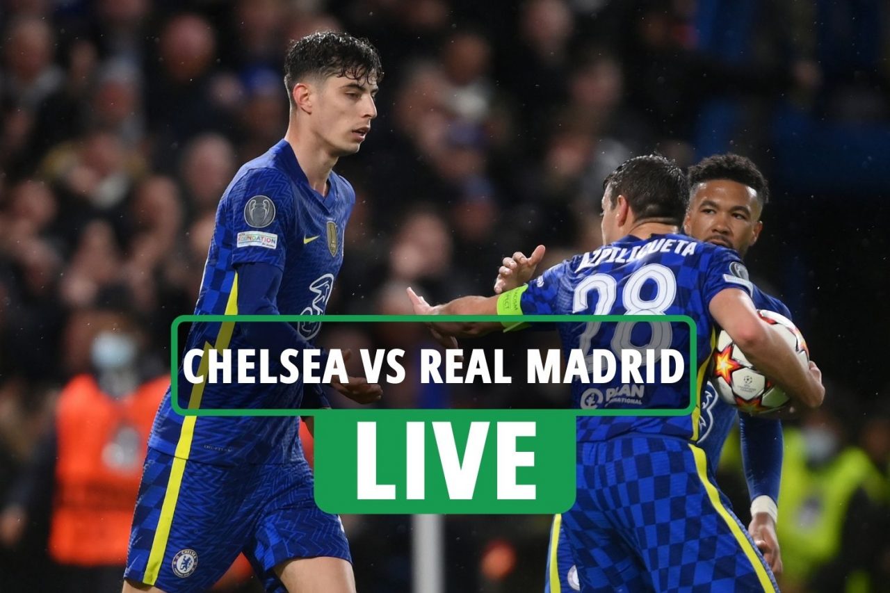 real madrid vs chelsea livescore