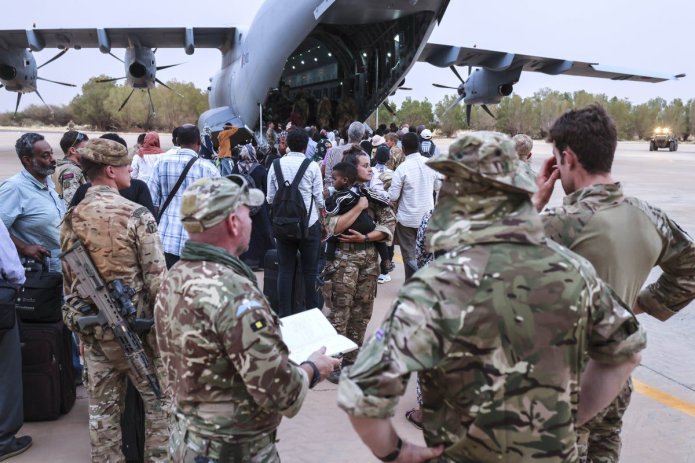 Time running out as British nationals have until midday to reach Sudan airfield