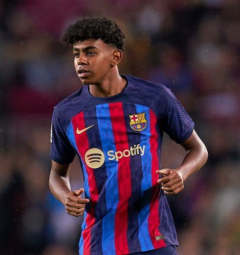 Lamine Yamal, 15, became Barcelona's youngest player this century