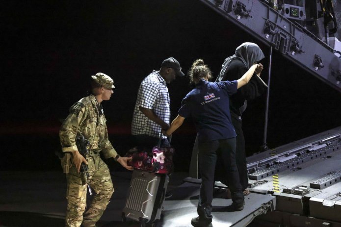 Final Sudan airlifted evacuees expected to arrive in Britain within hours