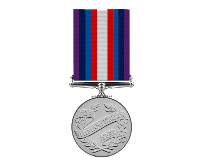 Government introduces new British medal to honour humanitarian efforts