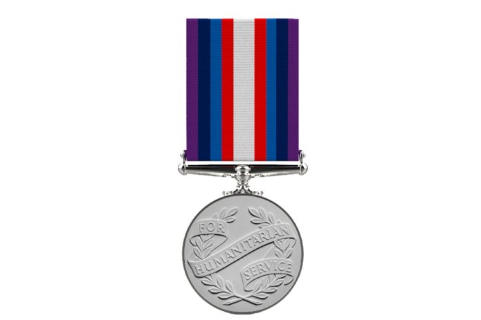 Government introduces new British medal to honour humanitarian efforts