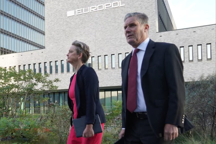 People-smuggling should be treated ‘on a par’ with terrorism, says Keir Starmer