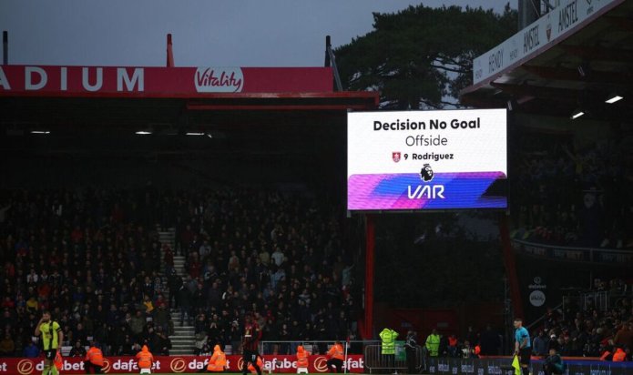 Burnley and Bournemouth fans fume at VAR with ruthless chant after latest farce