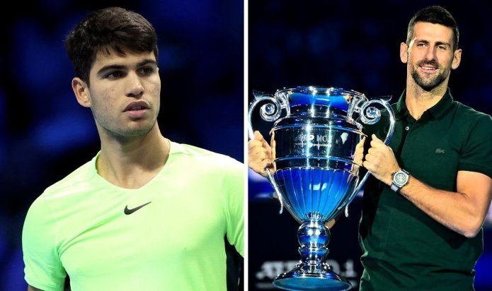 ATP Finals LIVE - Tsitsipas booed after withdrawal as Alcaraz backs up Djokovic