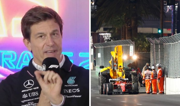 Toto Wolff rages as fans locked out of Las Vegas GP practice after chaotic start