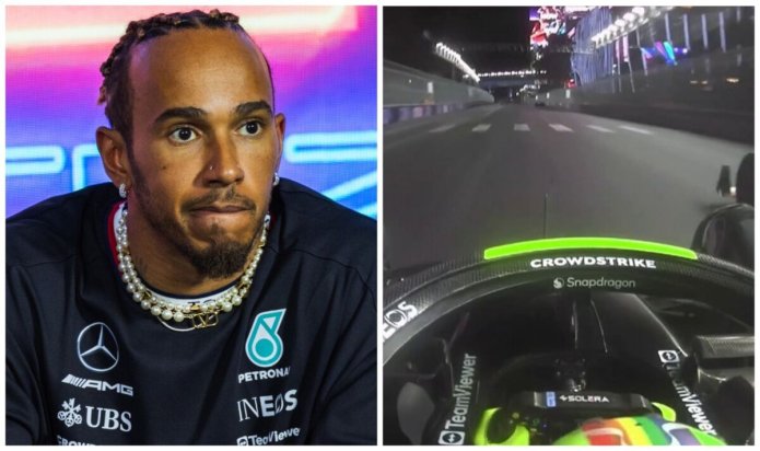 Lewis Hamilton wanted Las Vegas GP 'stopped' in angry Mercedes radio message
