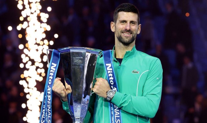Novak Djokovic 'the GOAT of tennis' but Serb hungry for even more titles