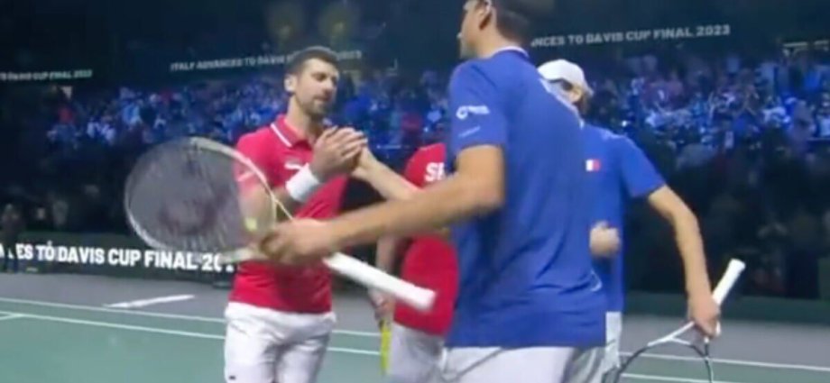Novak Djokovic shows his class as Jannik Sinner ruins Serb's Davis Cup dreams