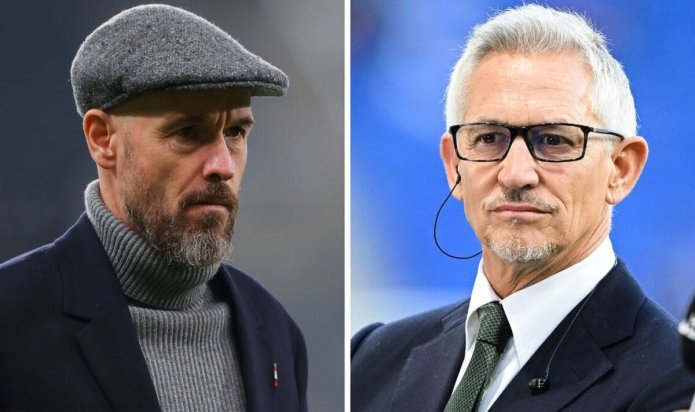 Lineker suggests Ten Hag sacking this weekend as Man Utd thrashed by Bournemouth