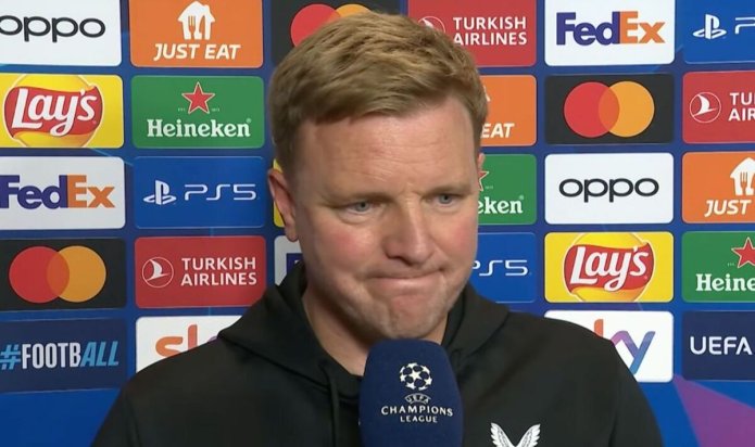 Eddie Howe shuts down 'foolish' excuse after Newcastle exit Champions League