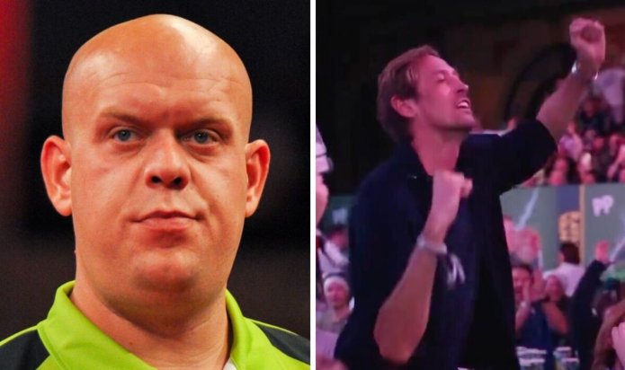 Michael van Gerwen attacked by wasp as ex-England ace sends Ally Pally wild
