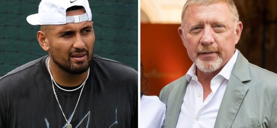 Boris Becker blows away Nick Kyrgios as tennis fans weigh in on feud