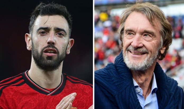 Man Utd star Fernandes makes Ratcliffe feelings very clear with transfer remark
