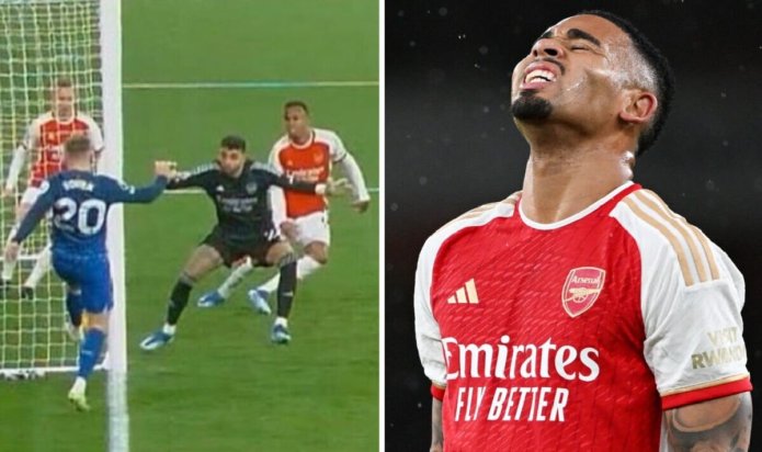 PGMOL admit to VAR failure in Arsenal's West Ham loss as Gabriel Jesus poor