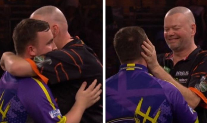 Luke Littler shares what 'true gentleman' Raymond van Barneveld said after win
