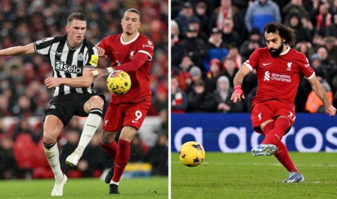 Mo Salah risks losing Liverpool job as Nunez 'beats himself up' in Newcastle win