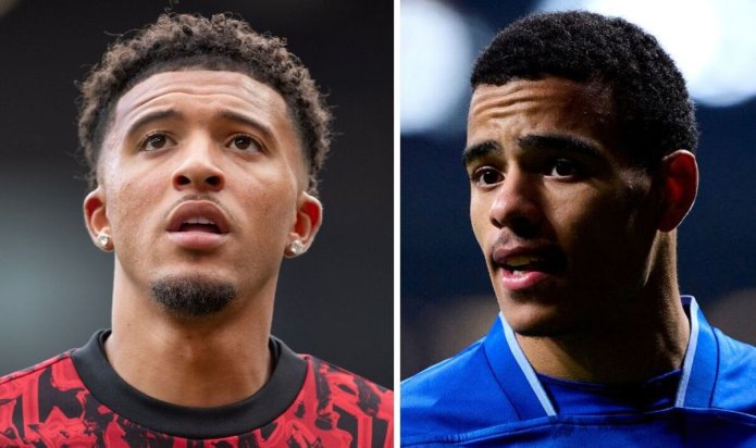 Man Utd draw up 'same transfer plan' for Mason Greenwood and Jadon Sancho