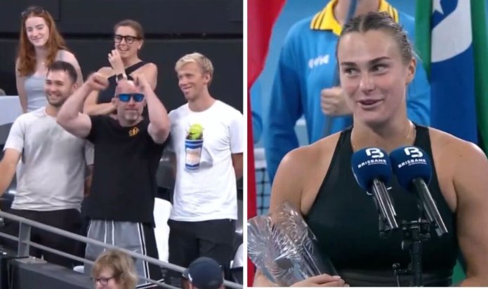 Sabalenka tells team ‘it’s your fault’ after being thrashed in Brisbane final