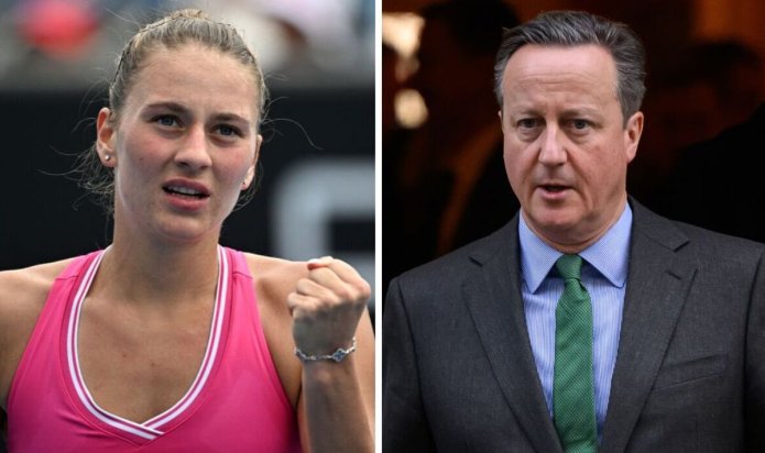 Australian Open star quotes David Cameron and digs out Vladimir Putin after win