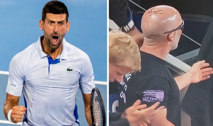Aus Open life as Djokovic matches Federer and star sheds light on strange ritual