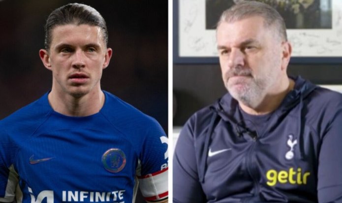 Ange Postecoglou rates Tottenham's chances of Gallagher transfer before deadline