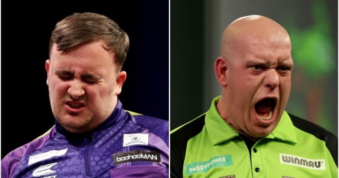 Littler conquered by Van Gerwen as Premier League run ends in disappointment