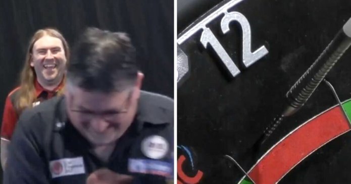 Gary Anderson misses three nine-darters in one day but still wins darts title