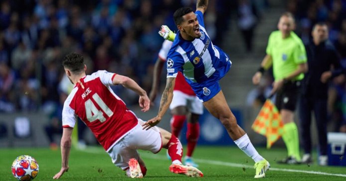 Arsenal suffer heartbreak against Porto as Rice shoots himself in the foot