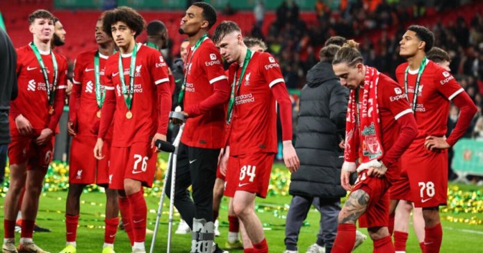 Liverpool dealt another injury blow as duo leave Carabao Cup final on crutches