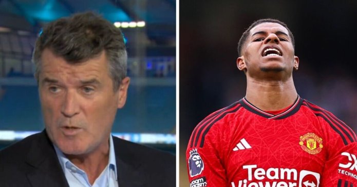 Roy Keane 'not happy' with Marcus Rashford over Man Utd star's revelation