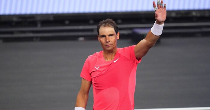 Rafael Nadal loses comeback match as Carlos Alcaraz comes out on top in Vegas