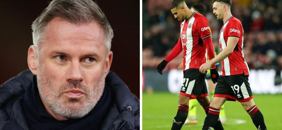 Sheffield United 'a disgrace' in Arsenal loss as Jamie Carragher destroys Blades