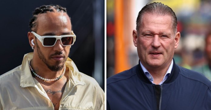 Lewis Hamilton calls out Max Verstappen's dad after Christian Horner row