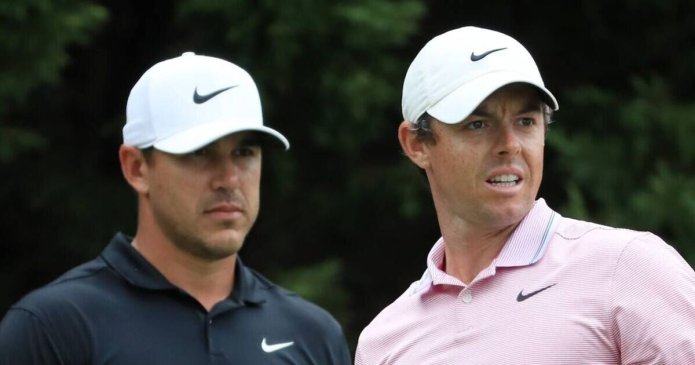 Rory McIlroy's classy exchange with Brooks Koepka caught on camera