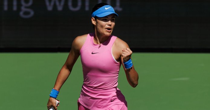 Raducanu avoids rankings scare with statement Indian Wells win over Masarova