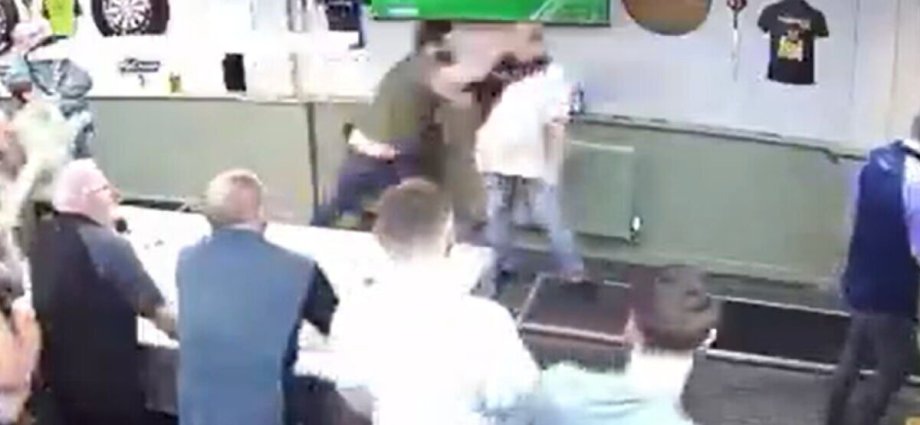 PDC darts star punches opponent in feisty encounter after losing match